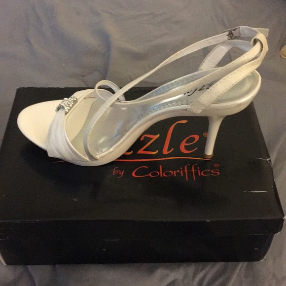 Off white high heel sandals - Picture 4 of 4